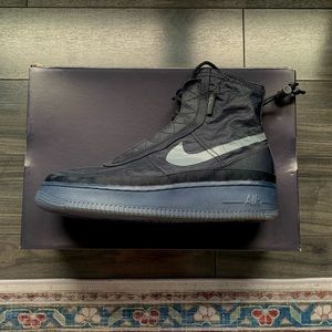 Black Nike Air Force 1 Shell Sneaker - Women’s Size 9
